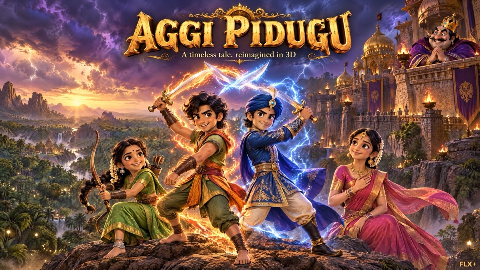 Aggi Pidugu 3D concept art