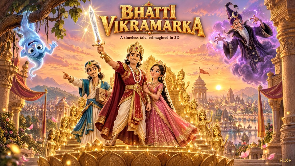 Bhatti Vikramarka 3D concept art