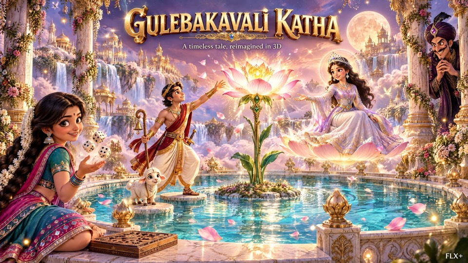 Gulebakavali Katha 3D concept art