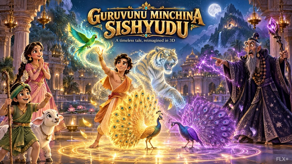 Guruvunu Minchina Sishyudu 3D concept art