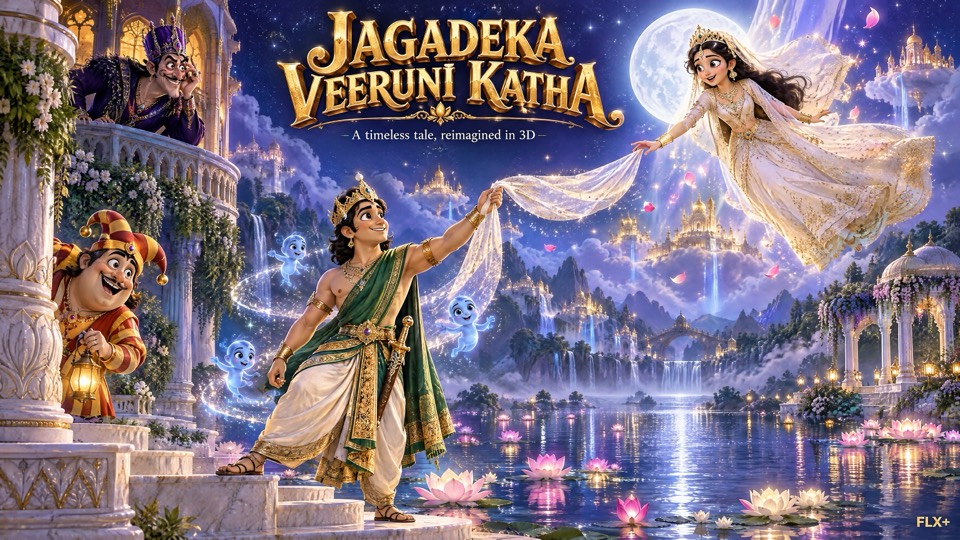 Jagadeka Veeruni Katha 3D concept art