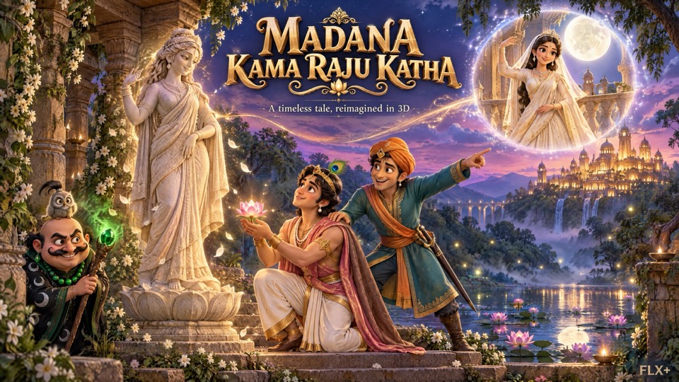 Madana Kama Raju Katha 3D concept art