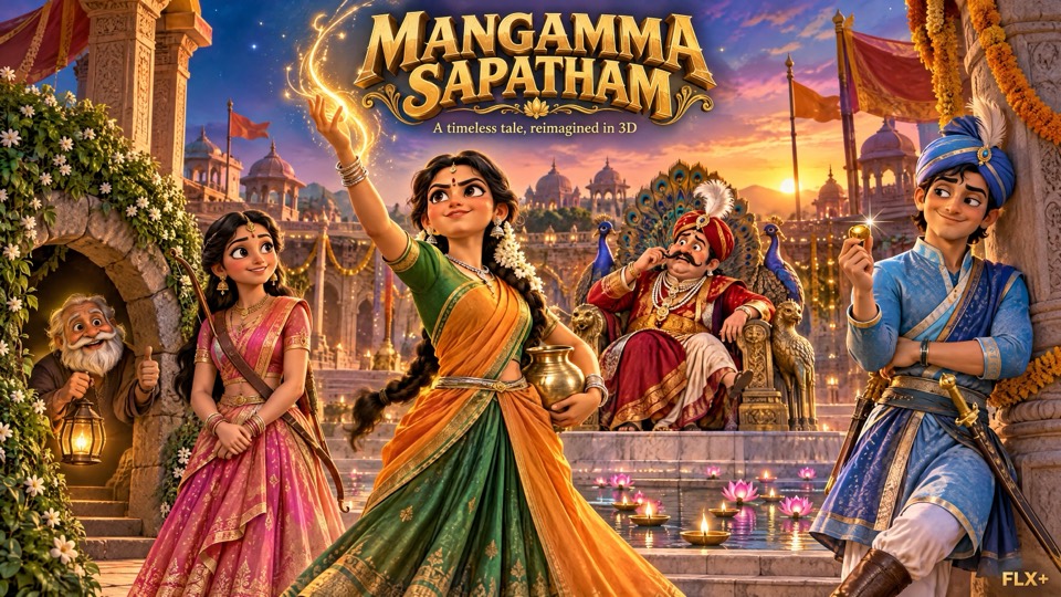 Mangamma Sapatham 3D concept art