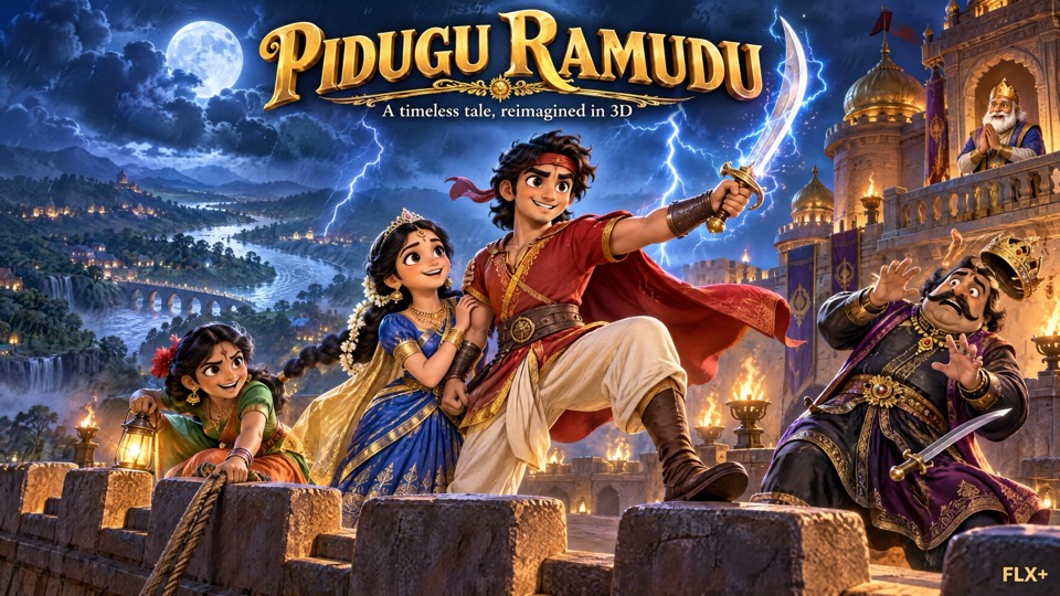 Pidugu Ramudu 3D concept art